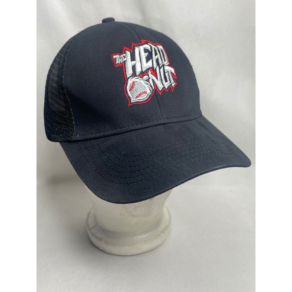 Richmond Flying Squirrels "Head Nut" Baseball Cap Adjustable SnapBack Black Hat